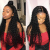 Deep wave curly humain hair, bob wig ,curly lace front wig,brazilian humain hair, short & long lace front water wig