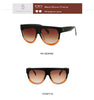 Oversized Women Sunglasses, Luxy Brand Design Big Frame Rivet Shades Sunglasses