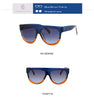 Oversized Women Sunglasses, Luxy Brand Design Big Frame Rivet Shades Sunglasses