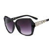 Fashion Square Sunglasses Women Luxury Brand Big Purple Sun Glasses