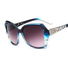 Fashion Square Sunglasses Women Luxury Brand Big Purple Sun Glasses