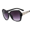 Fashion Square Sunglasses Women Luxury Brand Big Purple Sun Glasses