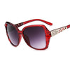 Fashion Square Sunglasses Women Luxury Brand Big Purple Sun Glasses