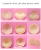 Push up bra padding,chest cup,push up breast pads