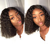 Pre-Plucked Deep Wave Wig,curly lace front humain hair,lace front with baby hair