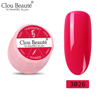 Clou Beaute Painting Gel 72 Colors Nail