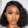 Cut Short Bob Lace Front Wigs For women Lace Front Human Hair Wigs Curly Human Hair Wig Remy Lace Closure Wig Pre plucked