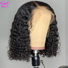 Cut Short Bob Lace Front Wigs For women Lace Front Human Hair Wigs Curly Human Hair Wig Remy Lace Closure Wig Pre plucked