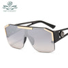 2020 New Shield Sunglasses Men Women Fashion Color Lens Alloy Frame High Quality Rectangle Brand Designer Sunglasses UV400